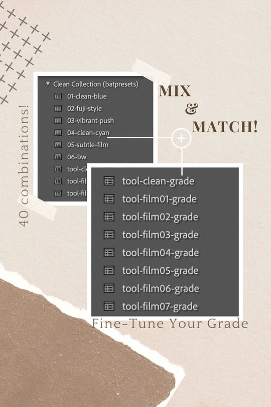 Clean Collection Presets Desktop - bitesandtickles