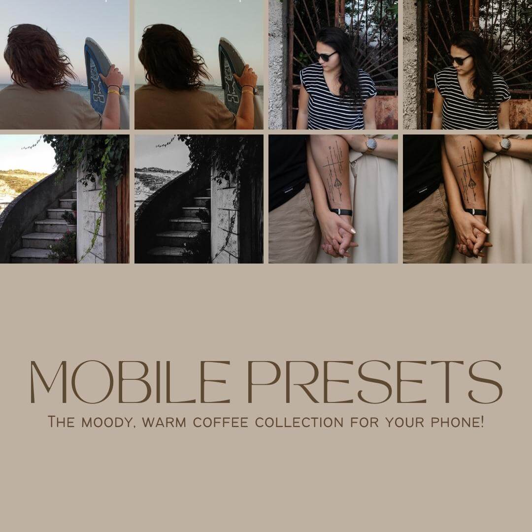 Coffee Collection Mobile Presets - bitesandtickles
