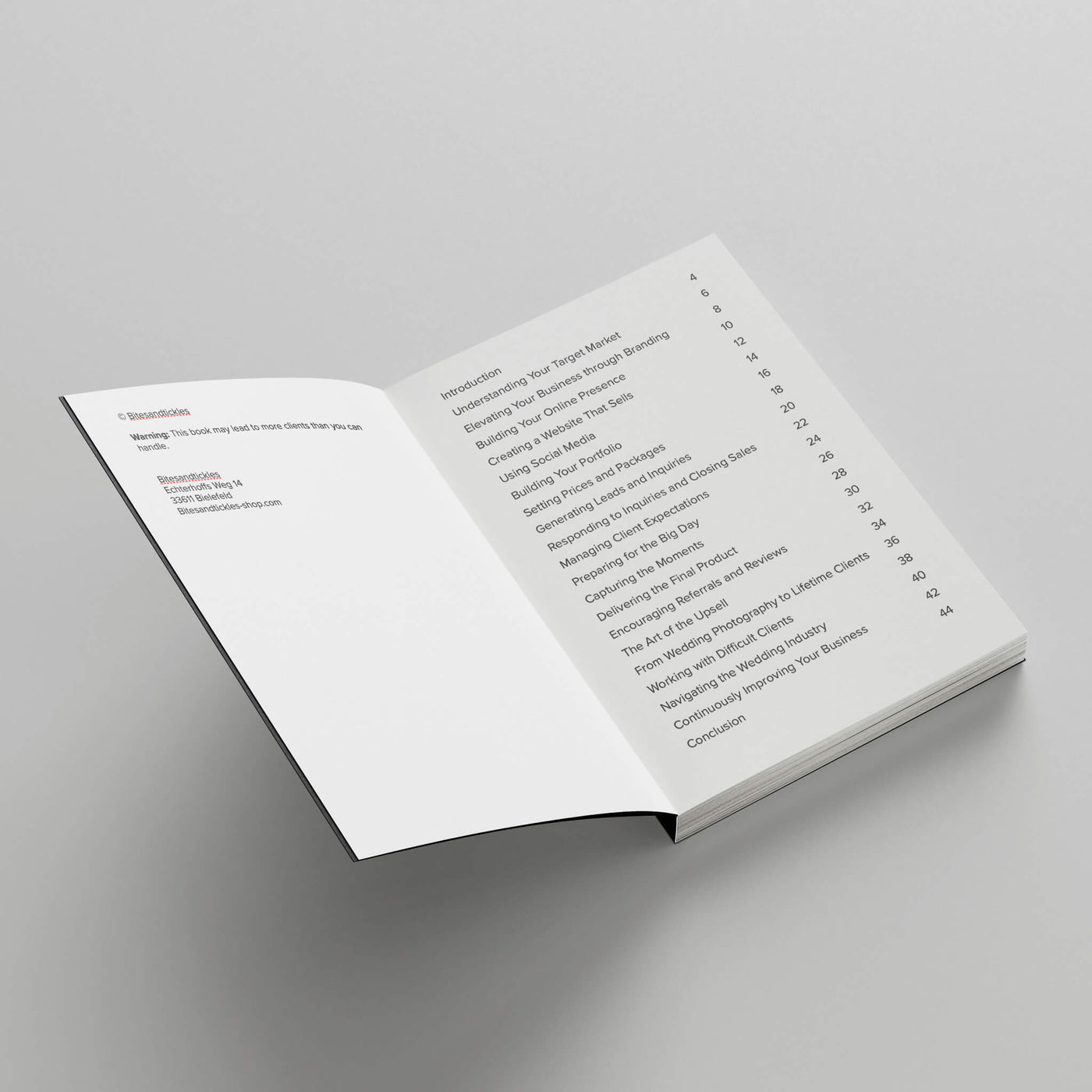 Marketing for Wedding Photographers: A Comprehensive Guide (Ebook) - bitesandtickles
